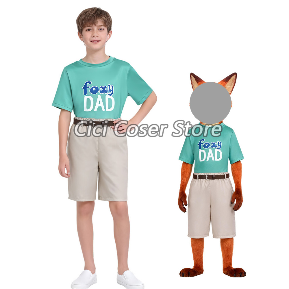 Zoo Party Games - Kostum Cosplay Film Zoo Fox Nick