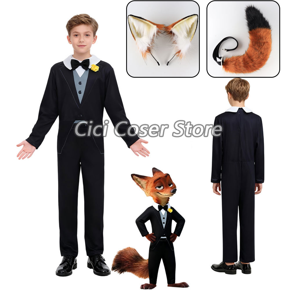 Zoo Party Games - Kostum Cosplay Film Crazy Animal City