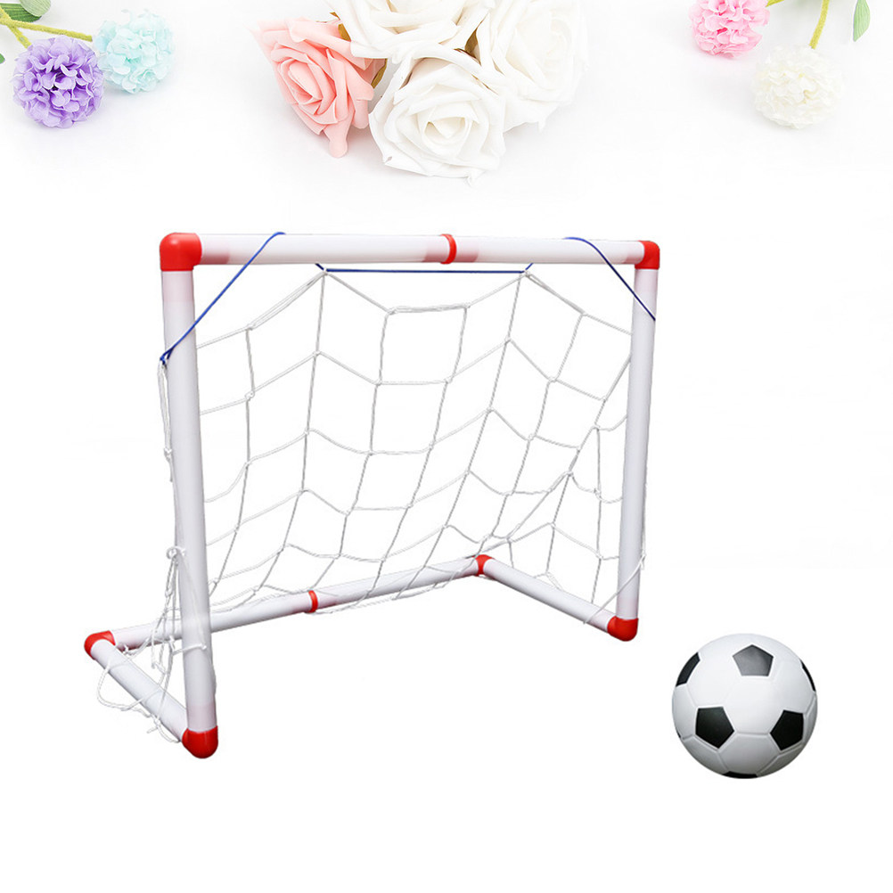 Party Games Indoor - 1Set Gawang Sepak Bola Mini 56Cm