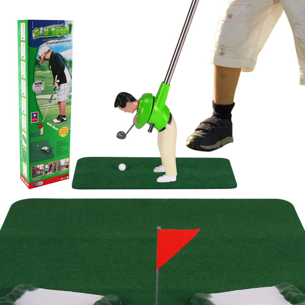Party Games Indoor - Boneka Mini klub Golf anak-anak, Set