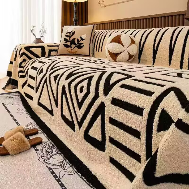 Sarung Sofa Mewah Bulu Polar T - Washer Toss Set ulasan dan harga