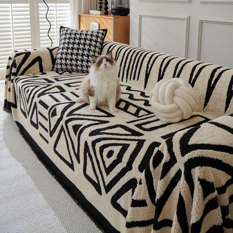 Sarung Sofa Mewah Bulu Polar T - Washer Toss Set ulasan dan harga