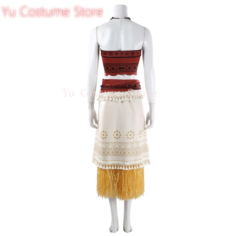 Kostum Cosplay Moana Live Acti - Party Games Moana ulasan dan harga
