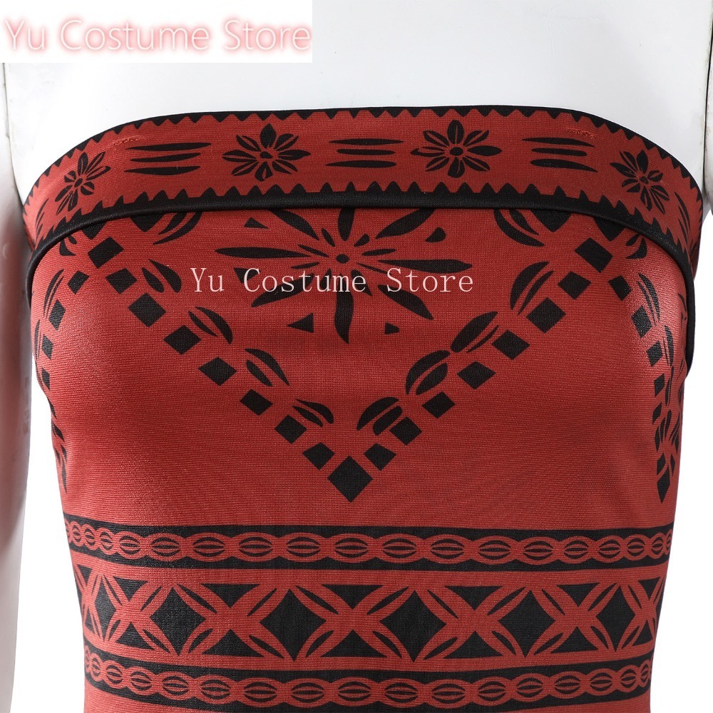 Kostum Cosplay Moana Live Acti - Party Games Moana ulasan dan harga