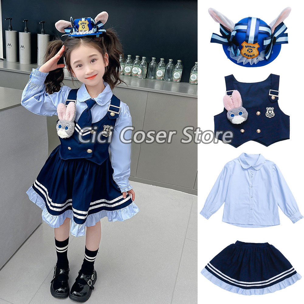 Kostum Cosplay Judy Hopps Petu - Zoo Party Games ulasan dan harga