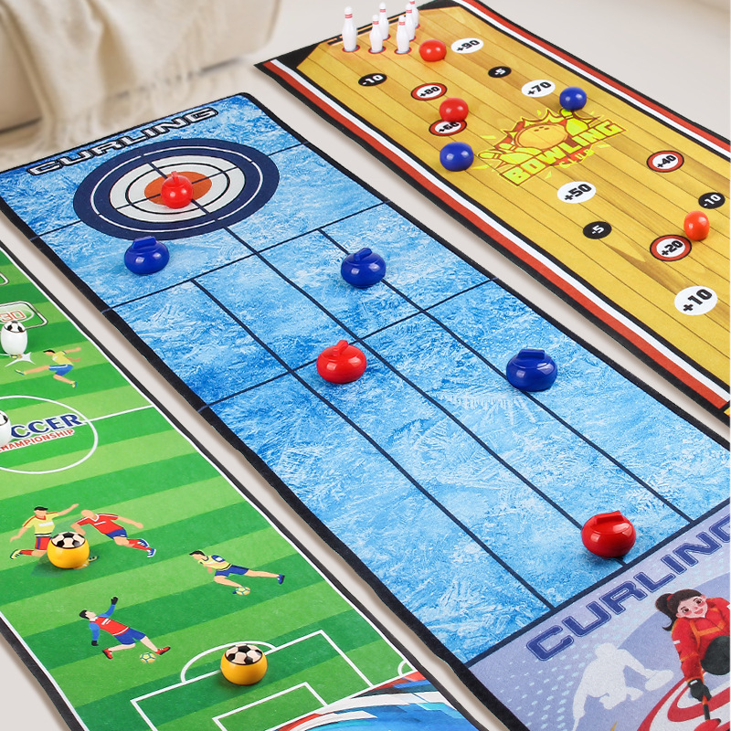 Permainan Papan Curling Sepak  - Party Games Indoor ulasan dan harga