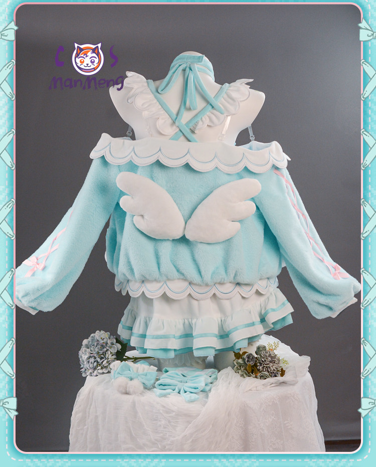 Kostum Cosplay Miku Kostum Gau - Party Games Cartoon ulasan dan harga