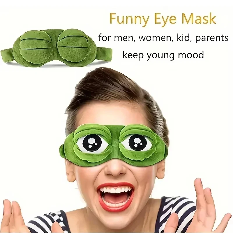 Masker Mata Berbentuk Katak Pe - Party Games Cartoon ulasan dan harga